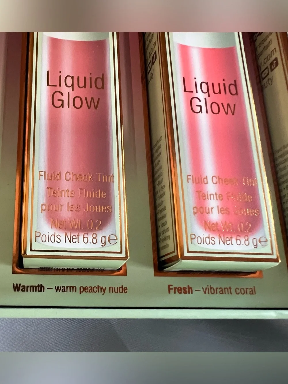 5 Pixi Liquid Glow Cheek Tint Trio & Pink Shades Set